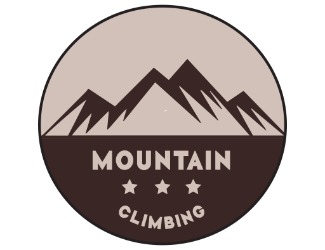 Projekt graficzny logo dla firmy online MOUNTAIN CLIMBING